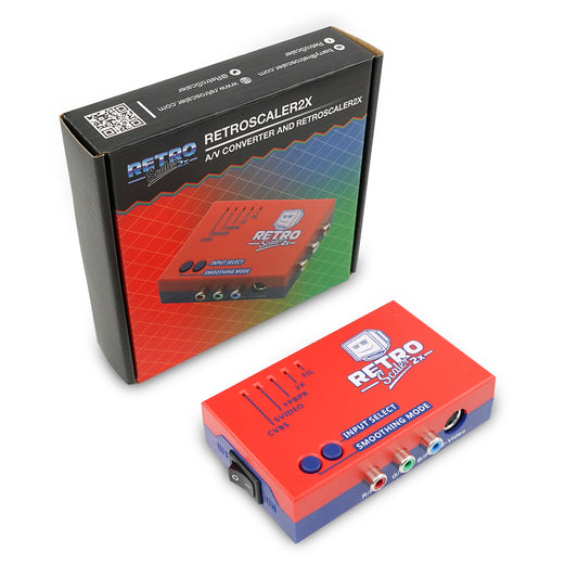 RetroScaler2x A/V to HDMI compatible Converter and Line-doubler