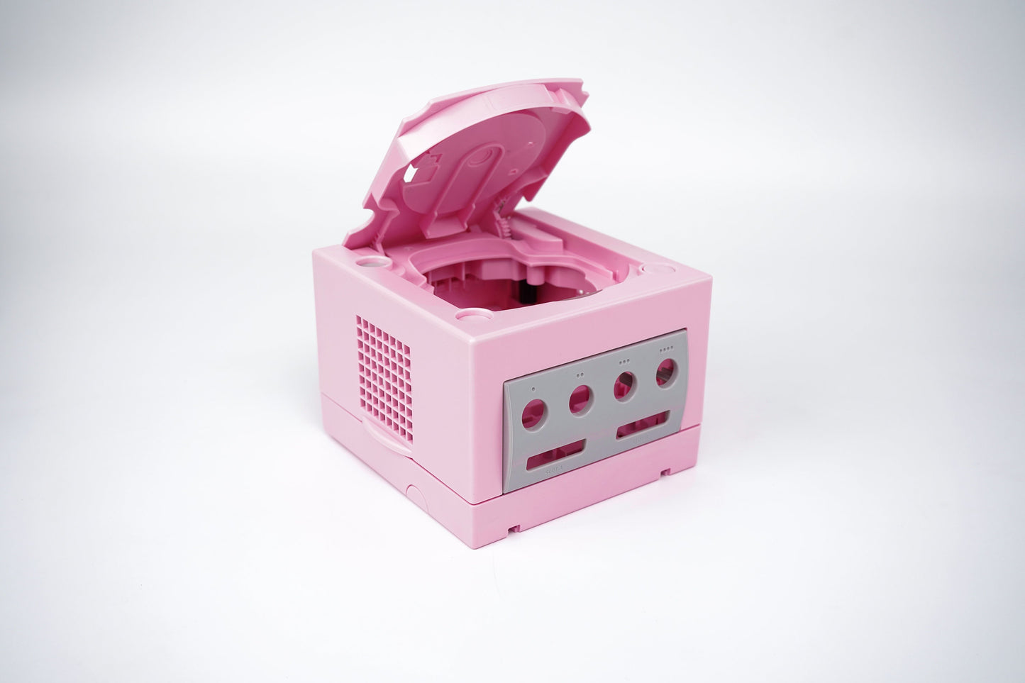 NEW!** UK's First Pink Replacement Shell Case for GameCube - Enhance Your Console's Look!