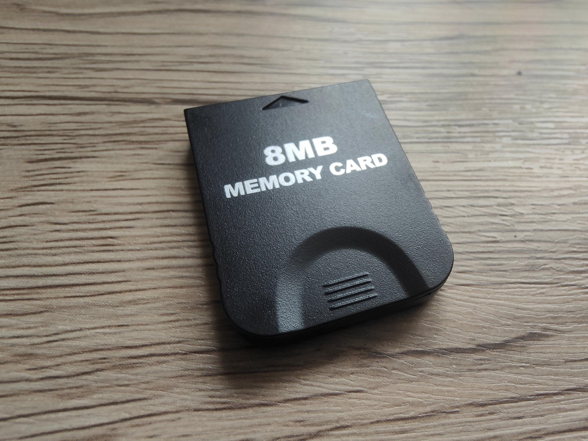 Black GameCube Memory Cards 4MB-128MB | High-Capacity Save Storage for Nintendo GC