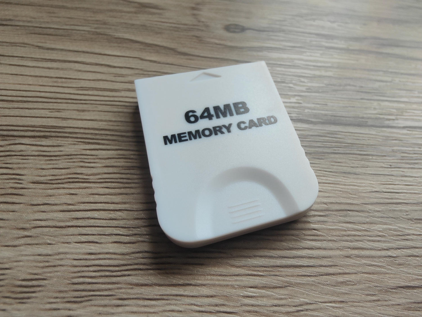 White GameCube Memory Cards 4MB-128MB | High-Capacity Save Storage for Nintendo GC