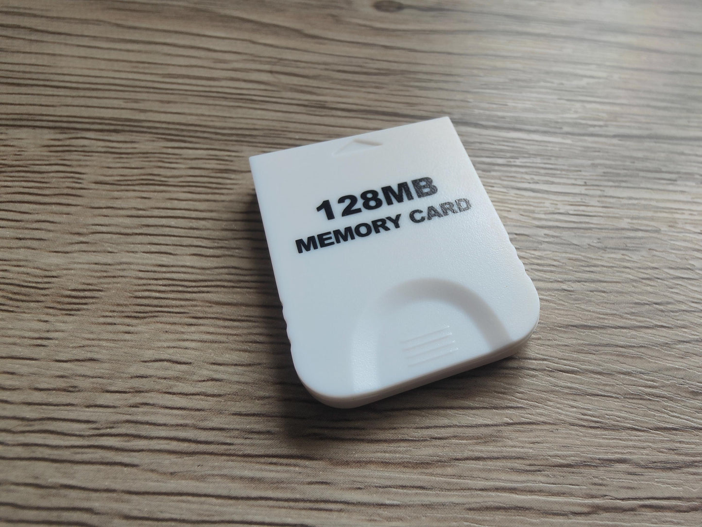 White GameCube Memory Cards 4MB-128MB | High-Capacity Save Storage for Nintendo GC