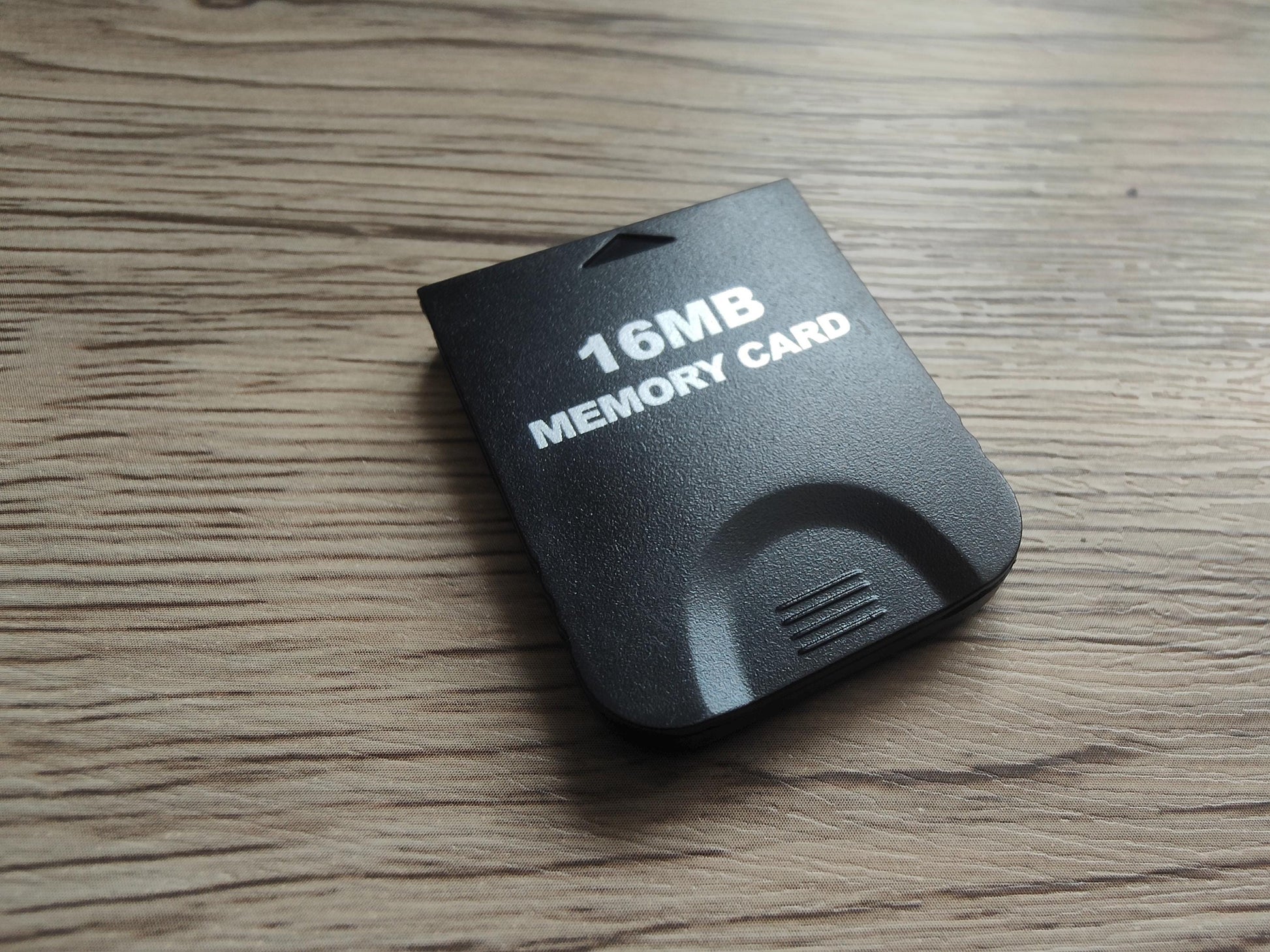 Black GameCube Memory Cards 4MB-128MB | High-Capacity Save Storage for Nintendo GC