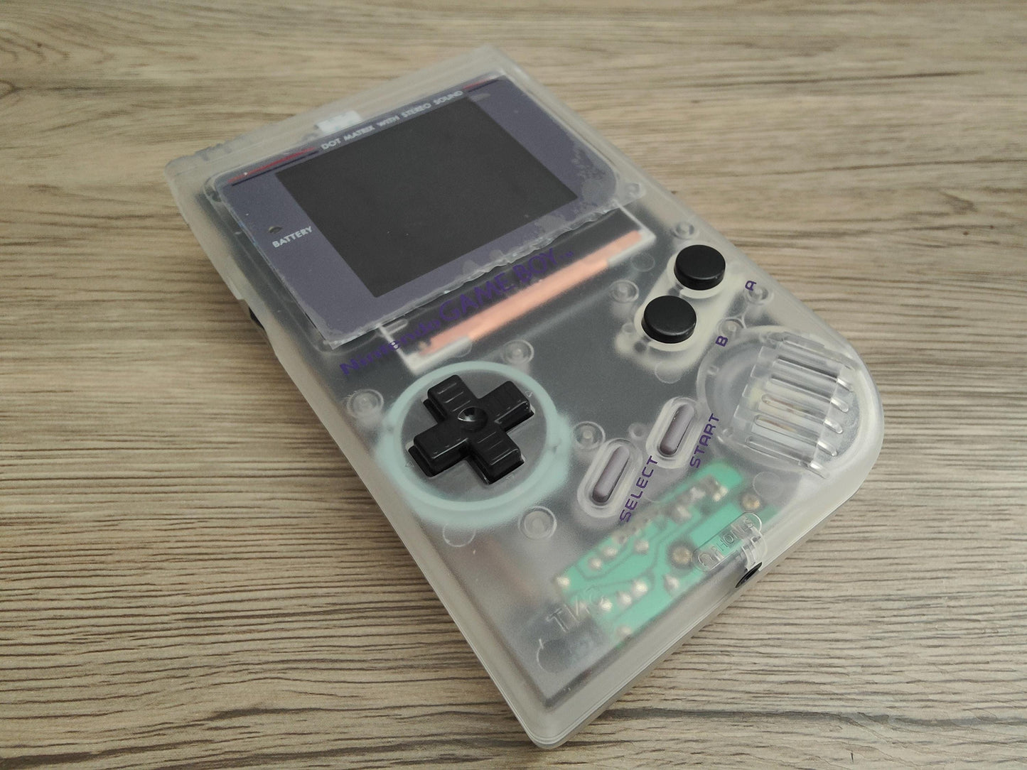 Custom Nintendo Gameboy Original DMG Shell with USB-C Battery