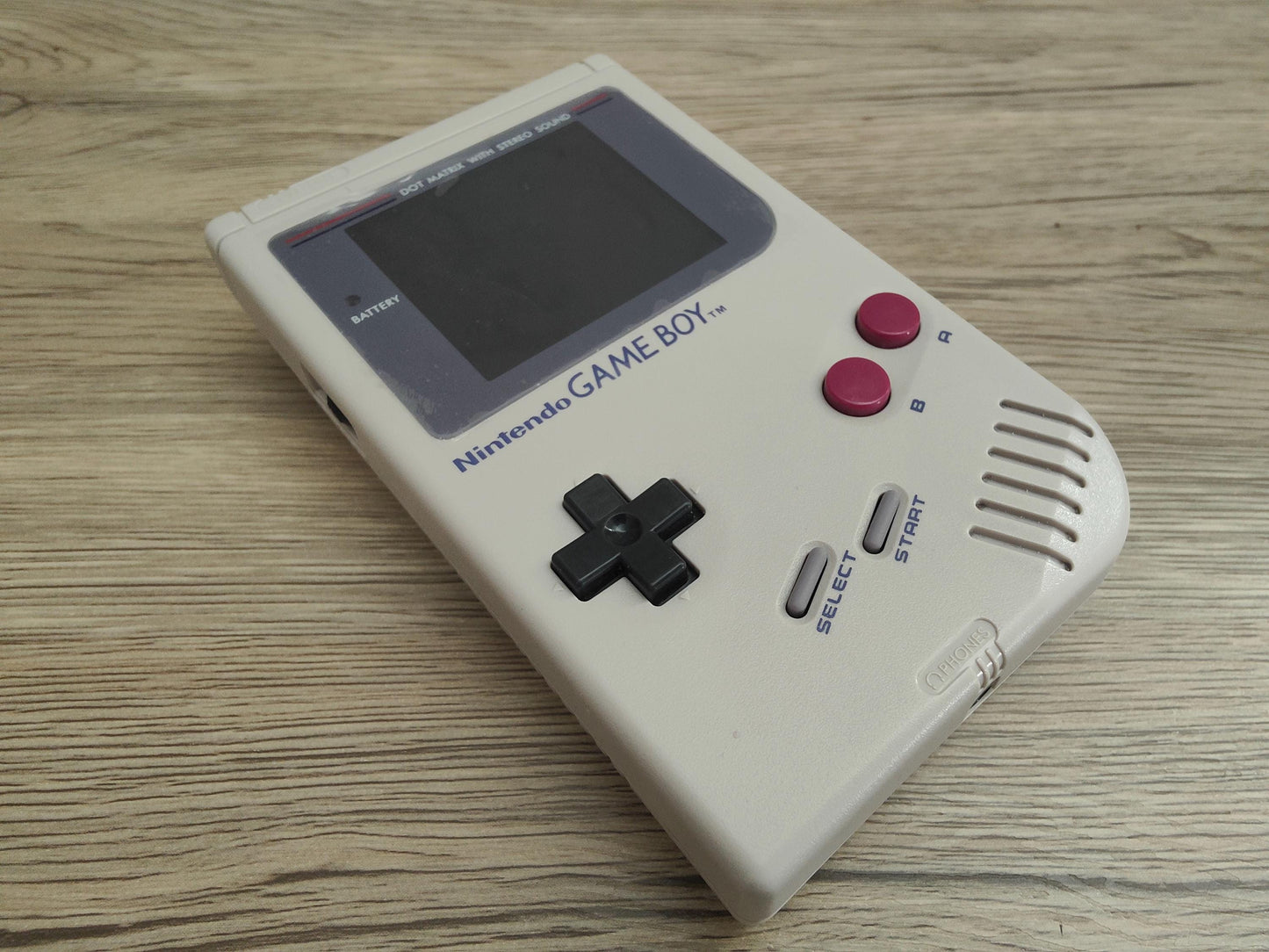 Custom Nintendo Gameboy Original DMG Shell with USB-C Battery