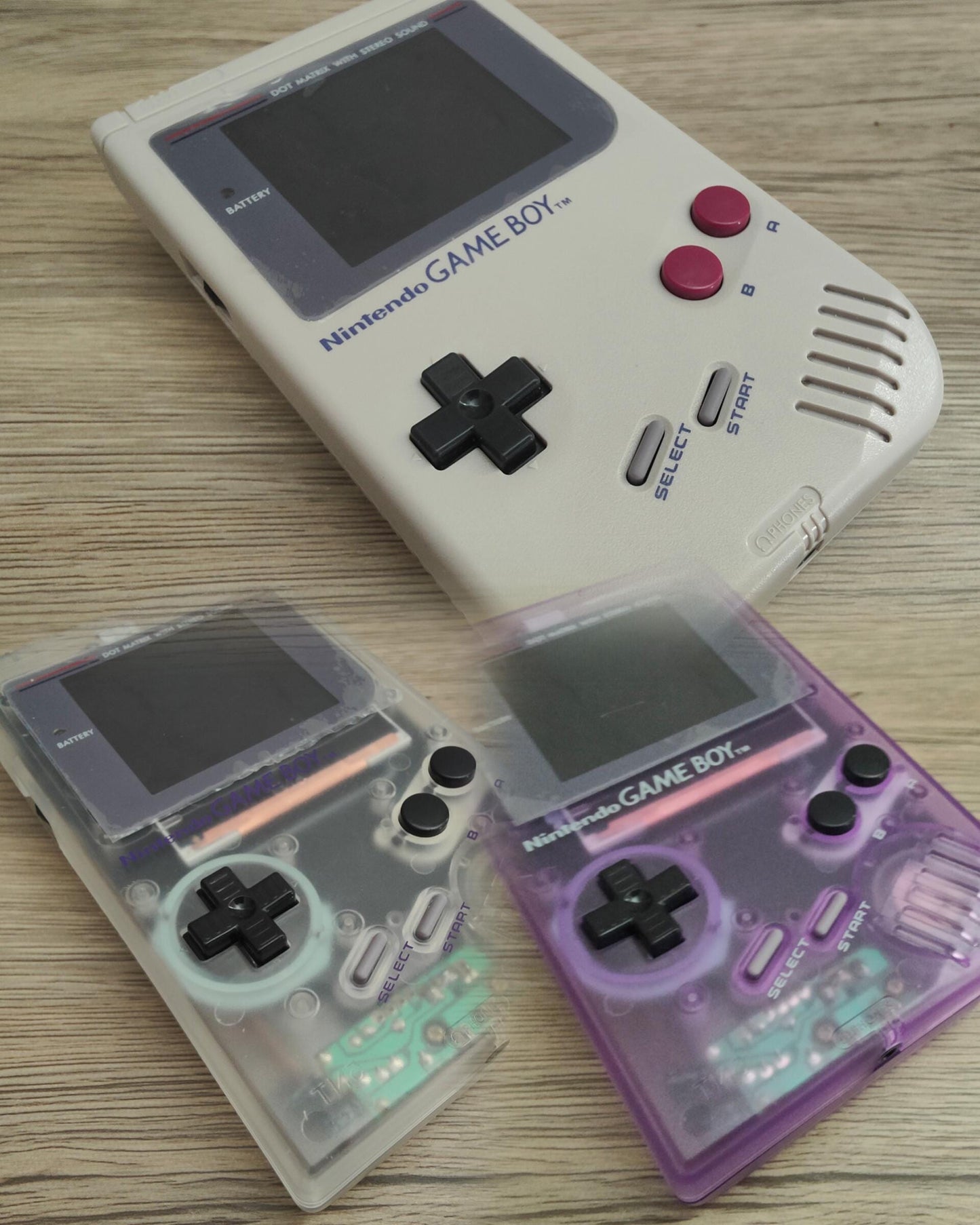 Custom Nintendo Gameboy Original DMG Shell with USB-C Battery