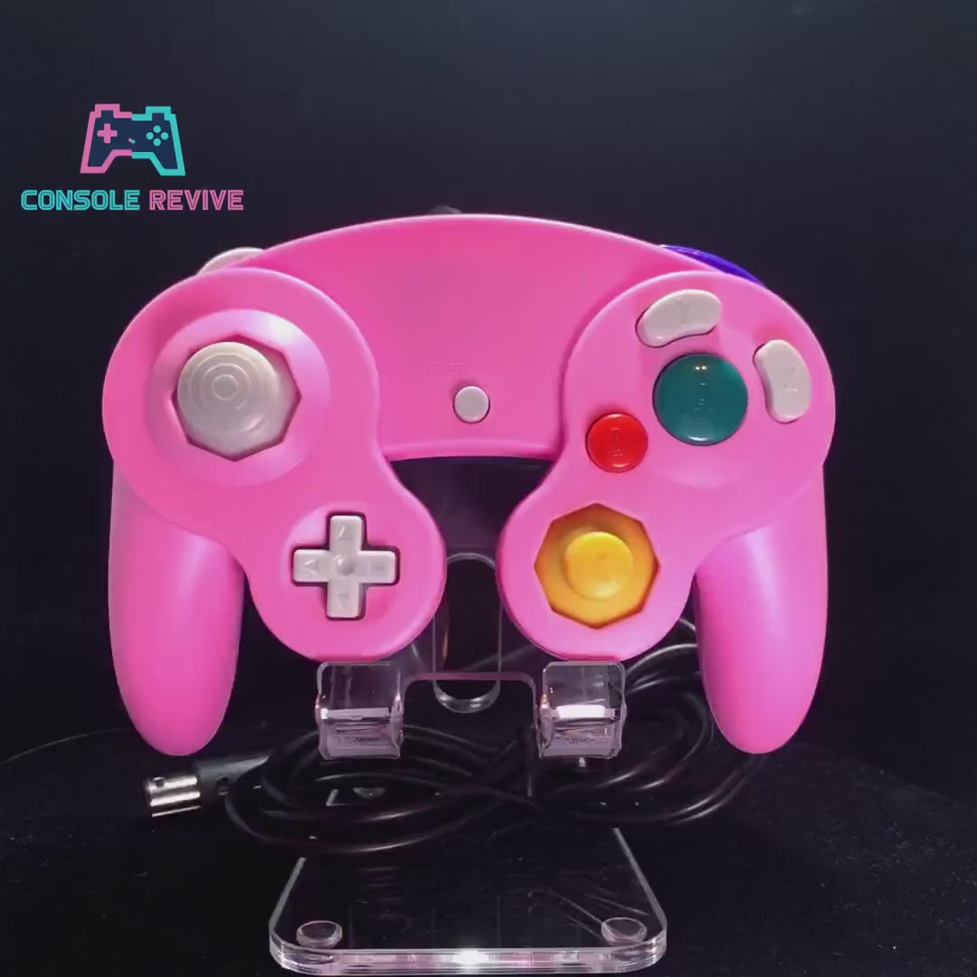 Pink GameCube Controller - GameCube Gamepad - Retro Gaming Nostalgia